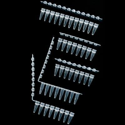 МІКРОПРОБІРКИ, 0.2 МЛ, СТРИП, ПО 8 ШТ, З ПРИКРІПЛ. СТРИП. ПЛАСК. КРИШОК, ДЛЯ ПЛР